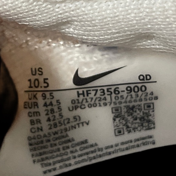 Nike ALPHAFLY NEXT%3 PROTO WHITE/BLUE Unisex M/10.5 W/12 EUC 1X - Picture 16 of 16